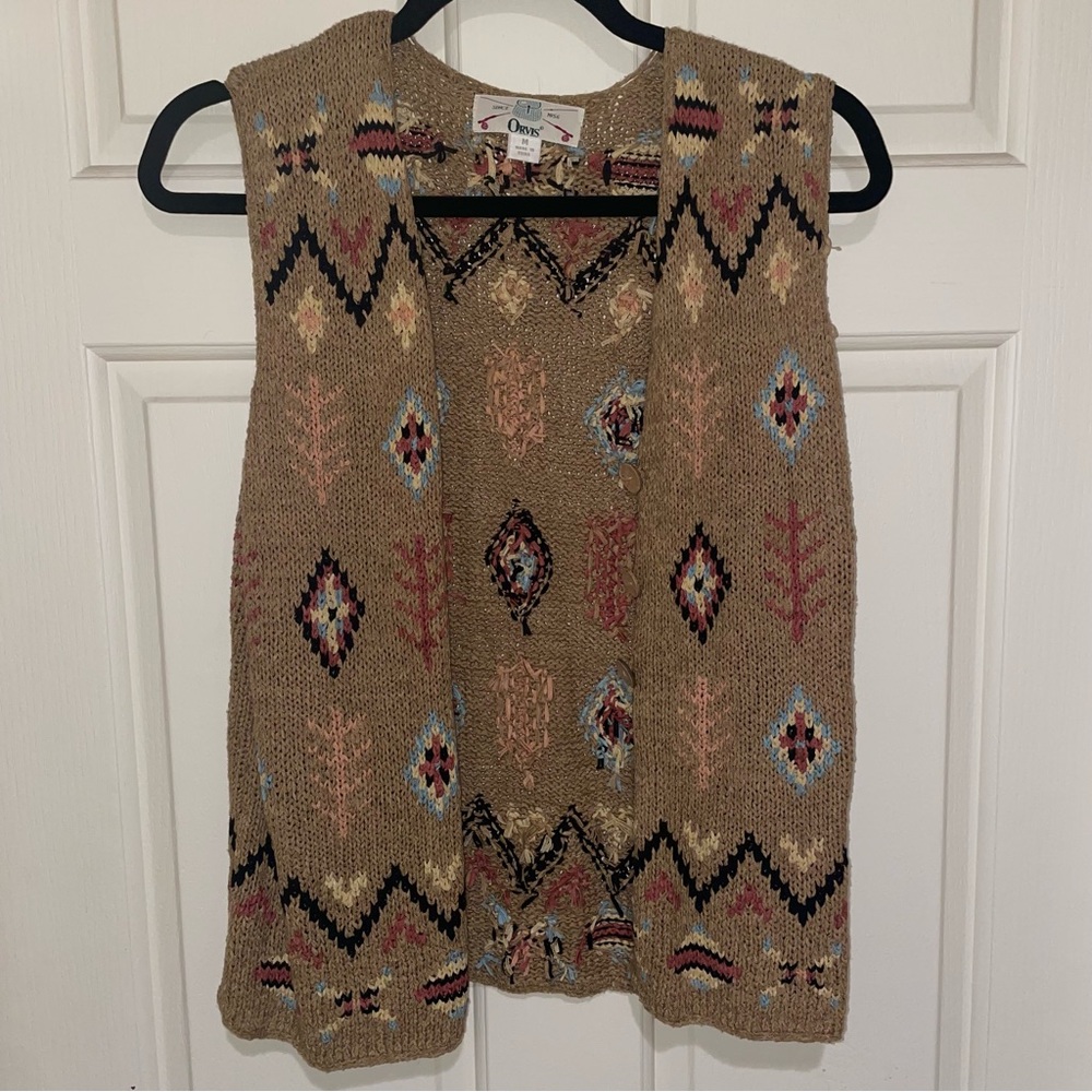 Vintage Knit Vest